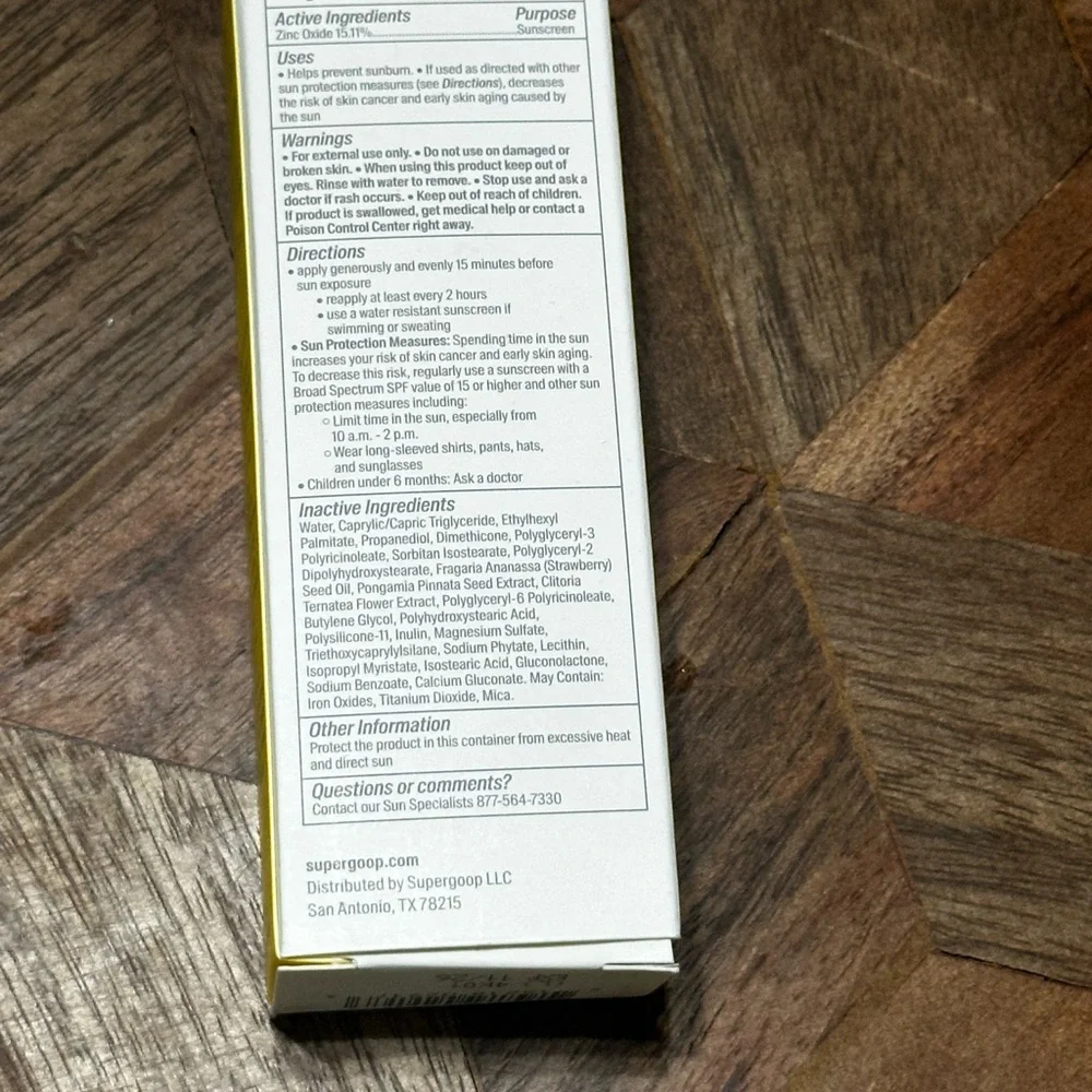 Supergoop! Mineral Glow Screen SPF 40 -Golden Hour